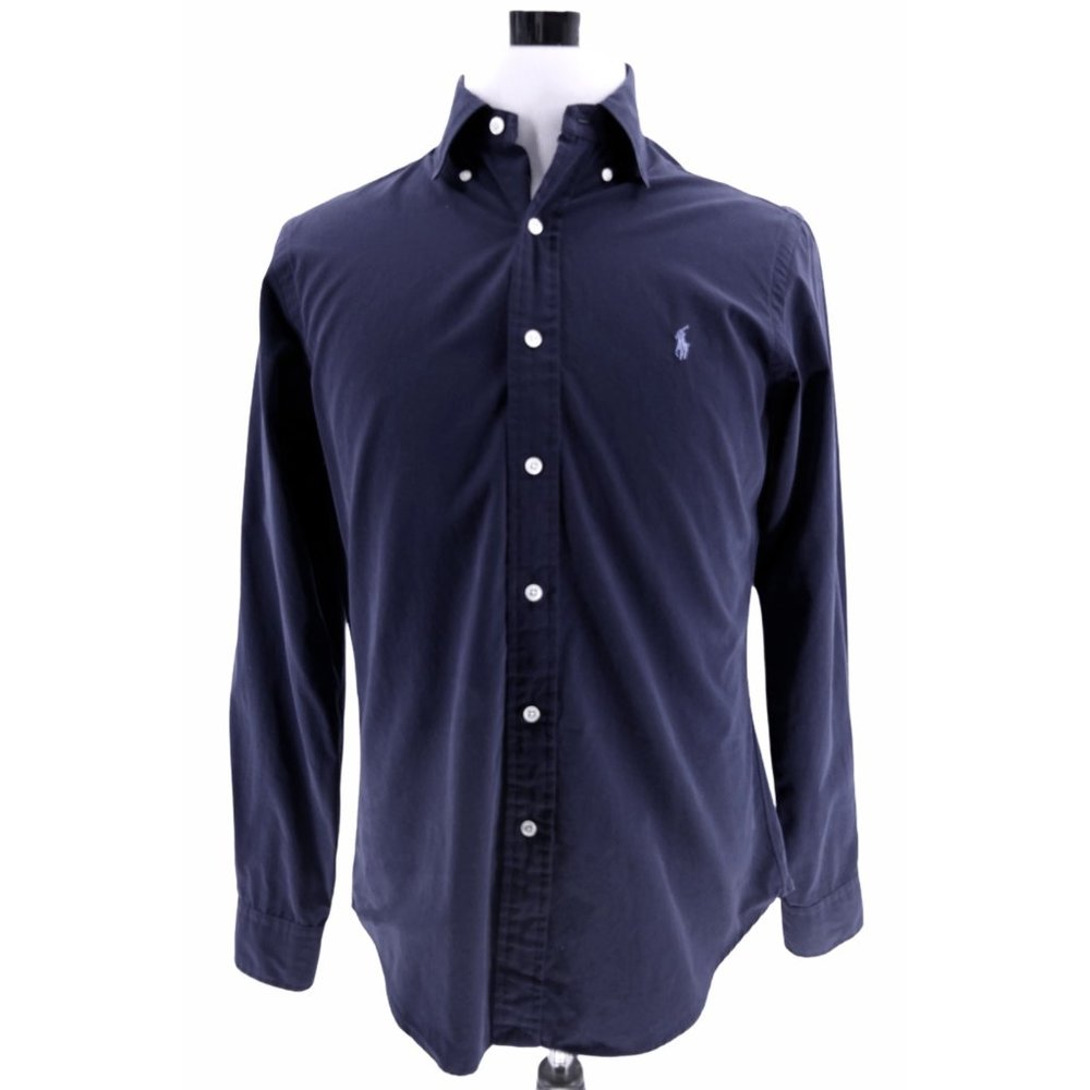 RALPH LAUREN Slim Fit Casual Button Front Shirt Sz